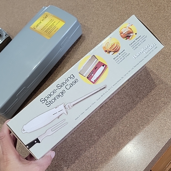 Hamilton Beach Electric Carving Knife Set!! - Picture 10 of 11